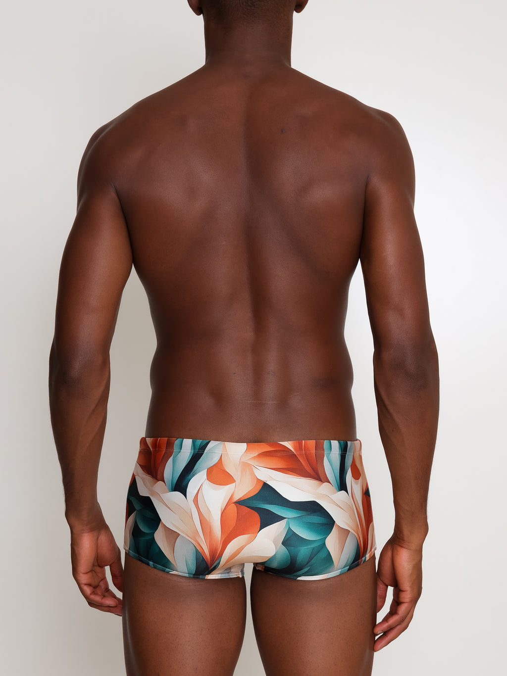 Copacabana Foliage-Print 7-inch Sides Swimming Trunks