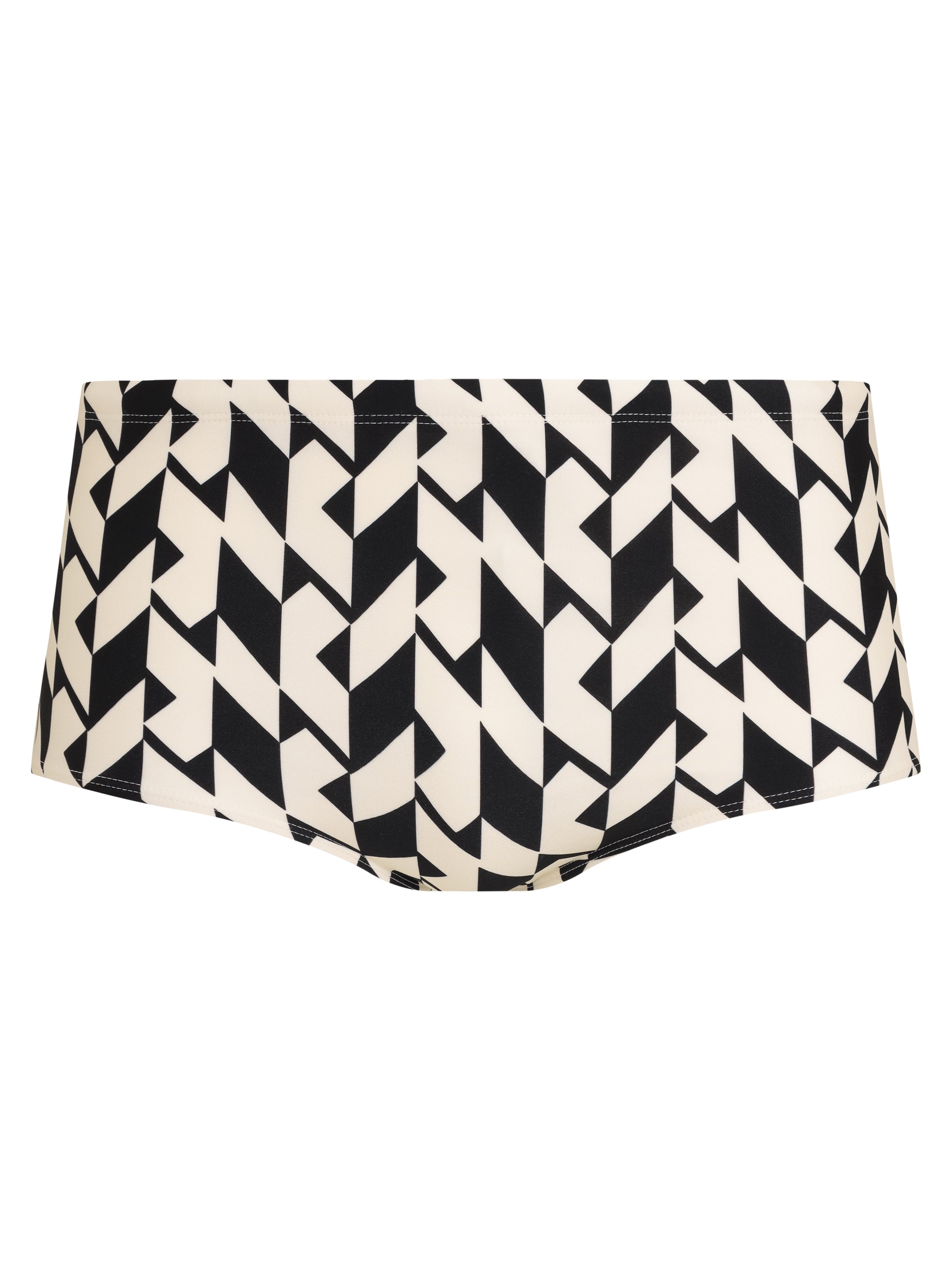 Copacabana Geometric-Print 7-inch Sides Swimming Trunks