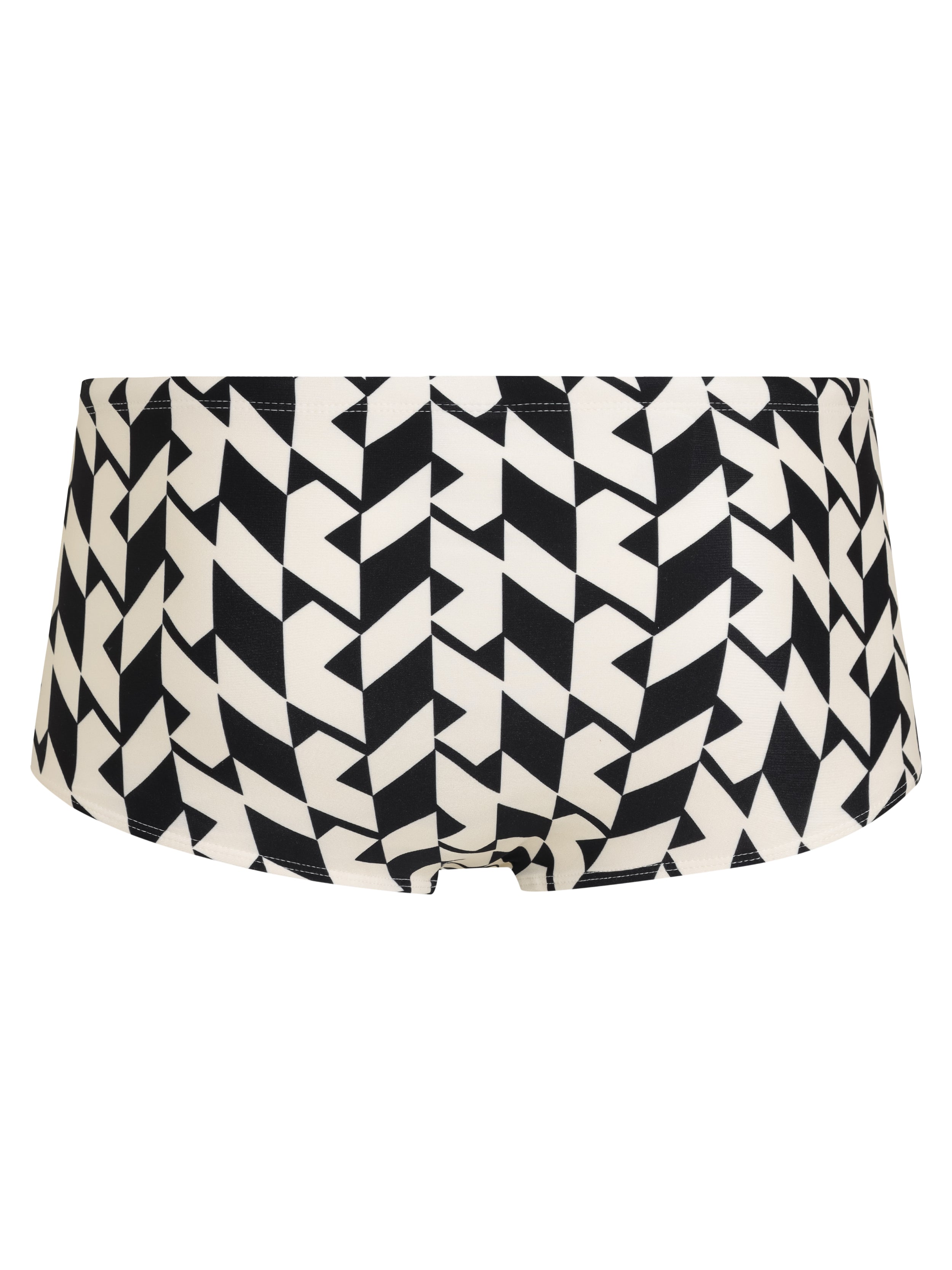Copacabana Geometric-Print 7-inch Sides Swimming Trunks