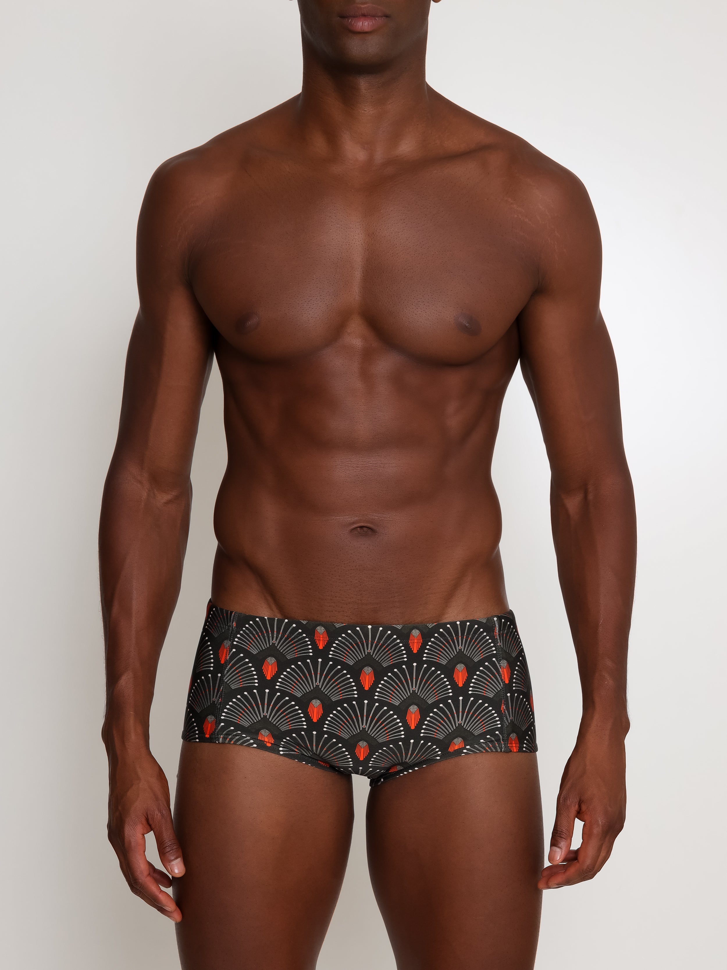Parati -Print 6.3-inch Sides Swimming Trunks