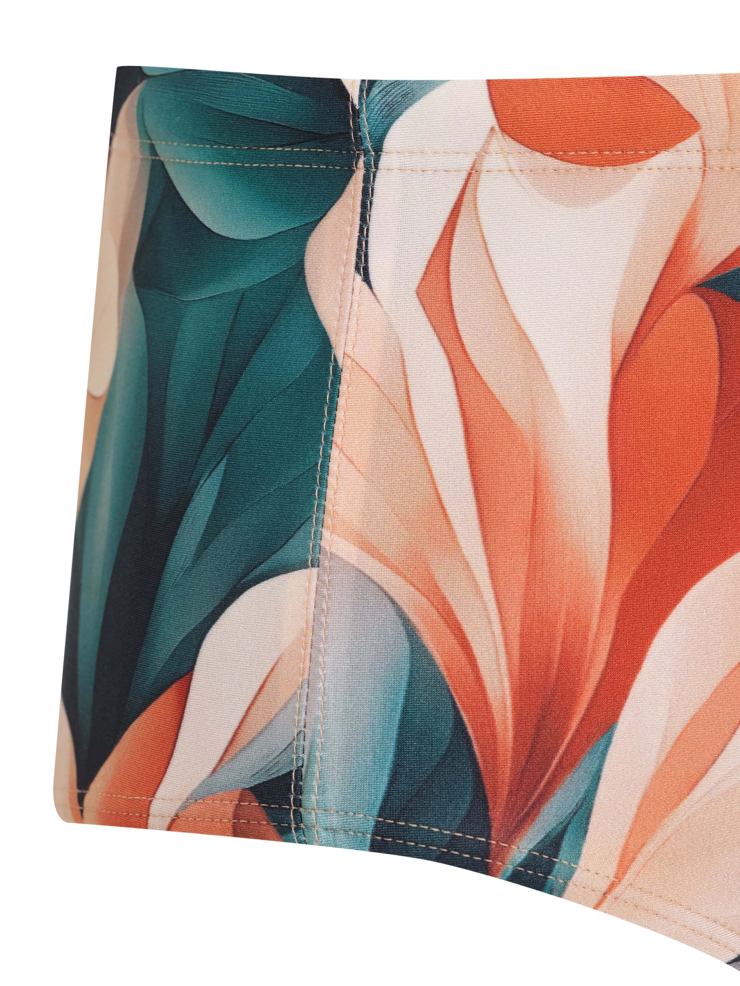 Parati Foliage-Print 6.3-inch Sides Swimming Trunks