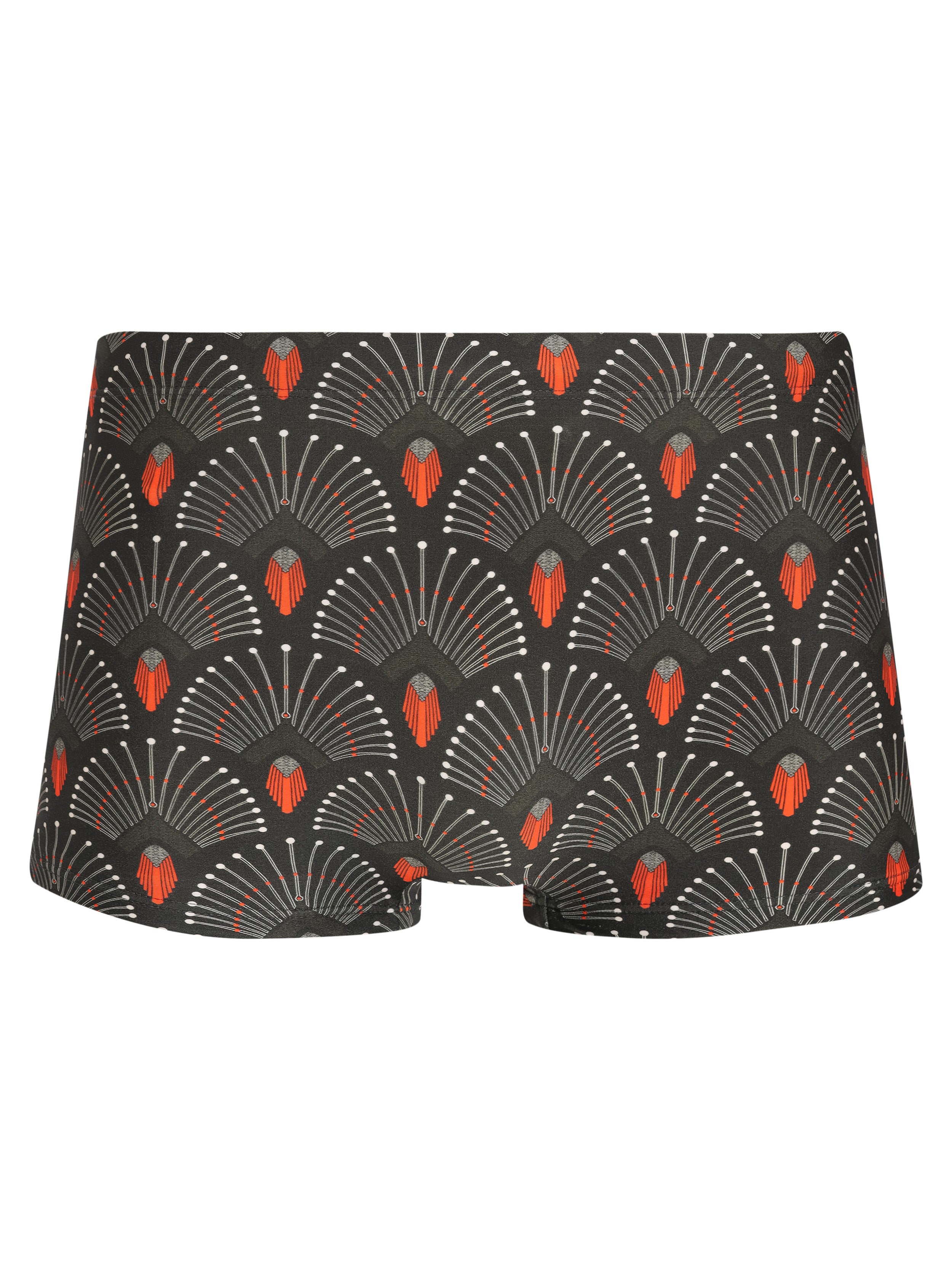 Tijuca -Print  9-inch Sides Fitted Swimming Trunks
