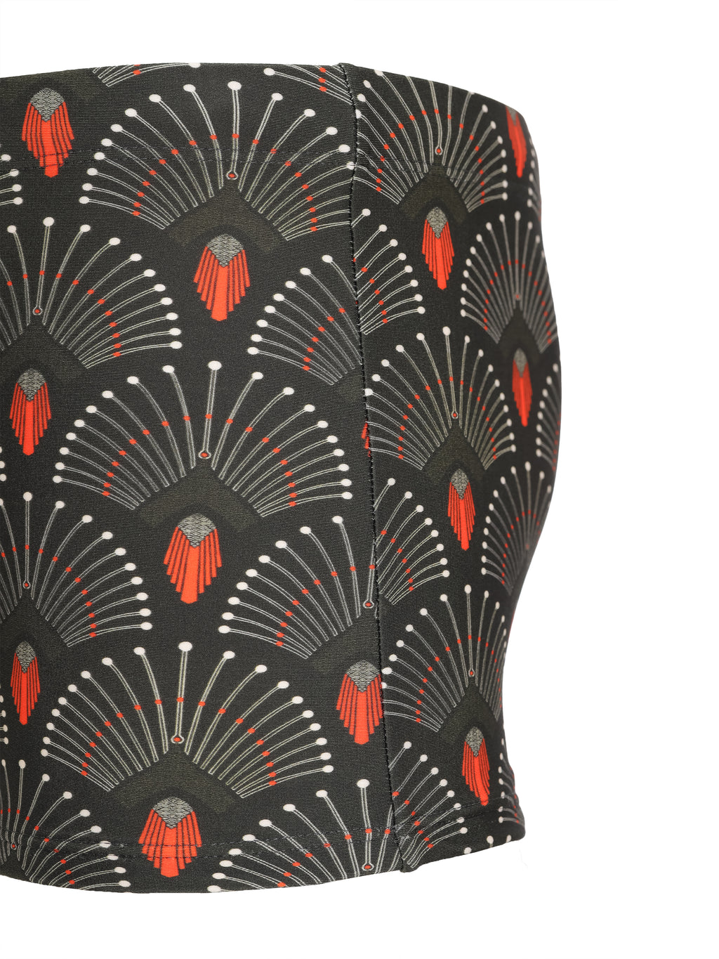 Tijuca -Print  9-inch Sides Fitted Swimming Trunks
