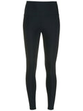 Modele Black Plain High-Waisted Legging