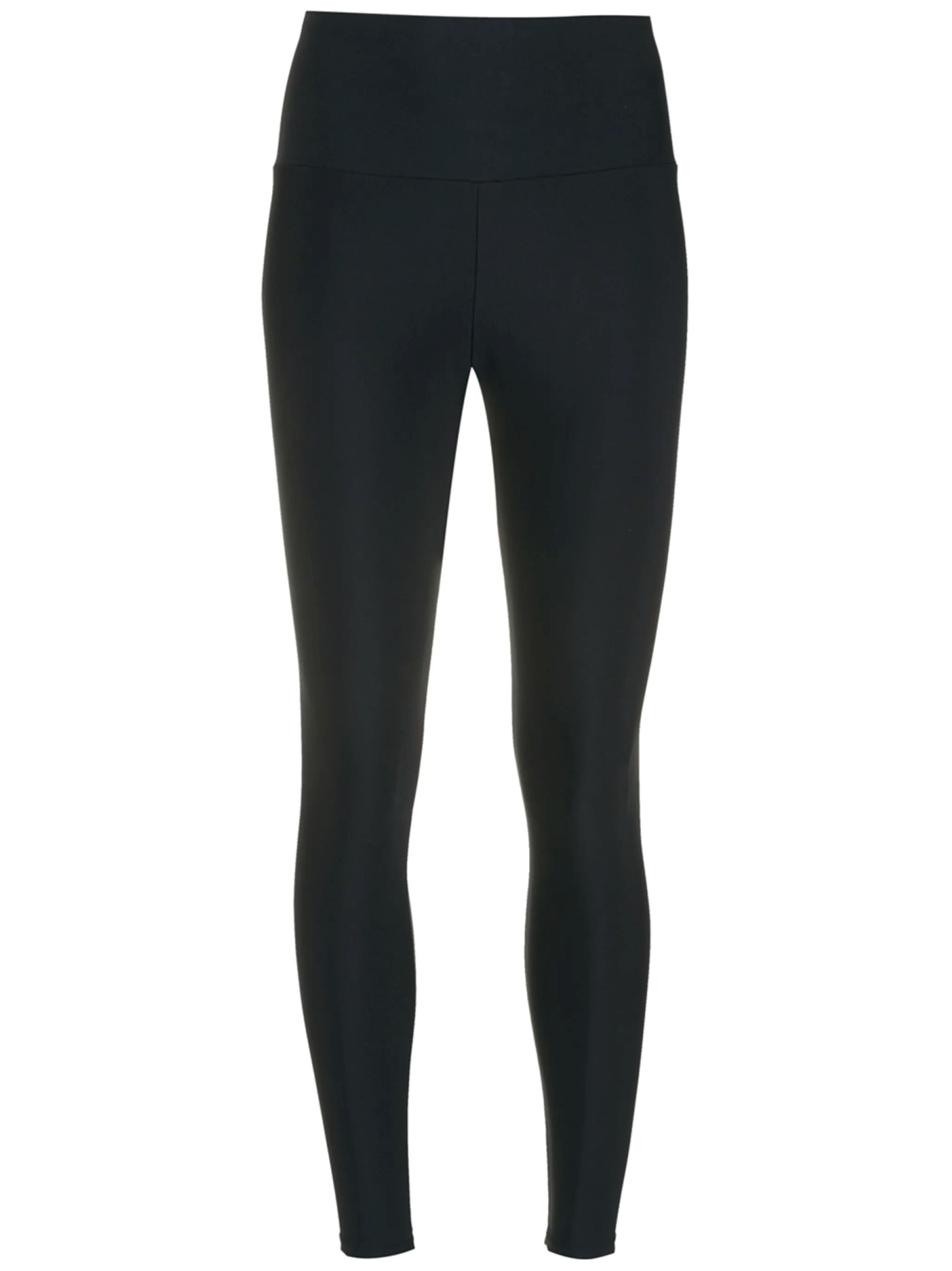 Modele Black Plain High-Waisted Legging