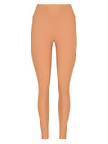 Athletica Nude with Brown Stripe Detailing High-Rise Legging