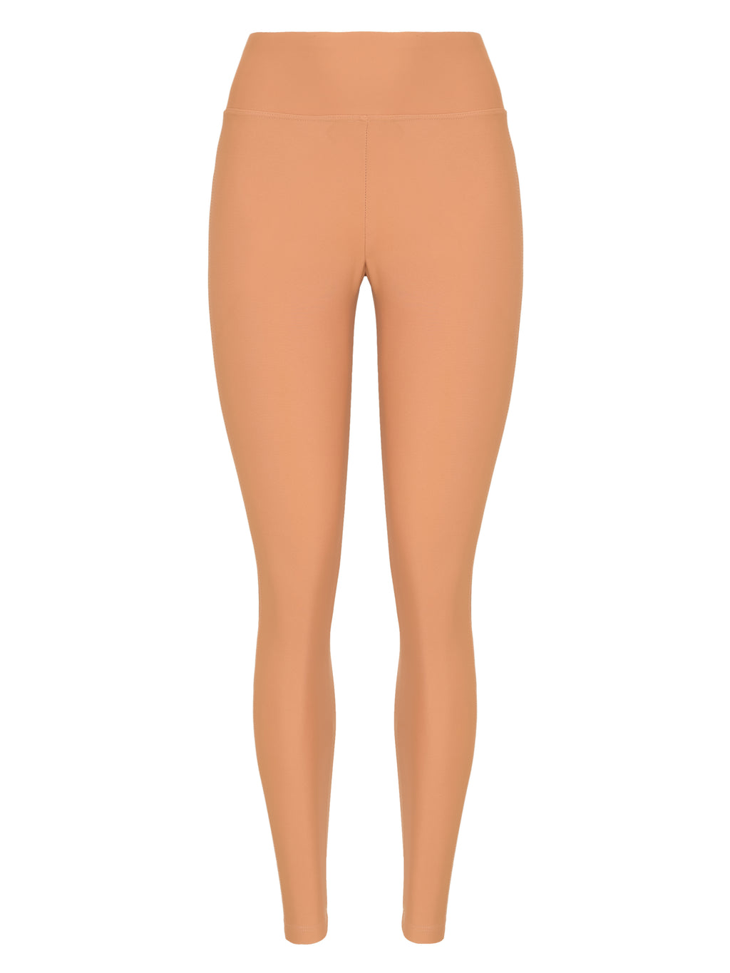 Athletica Nude with  Black Stripe Detailing High-Rise Legging