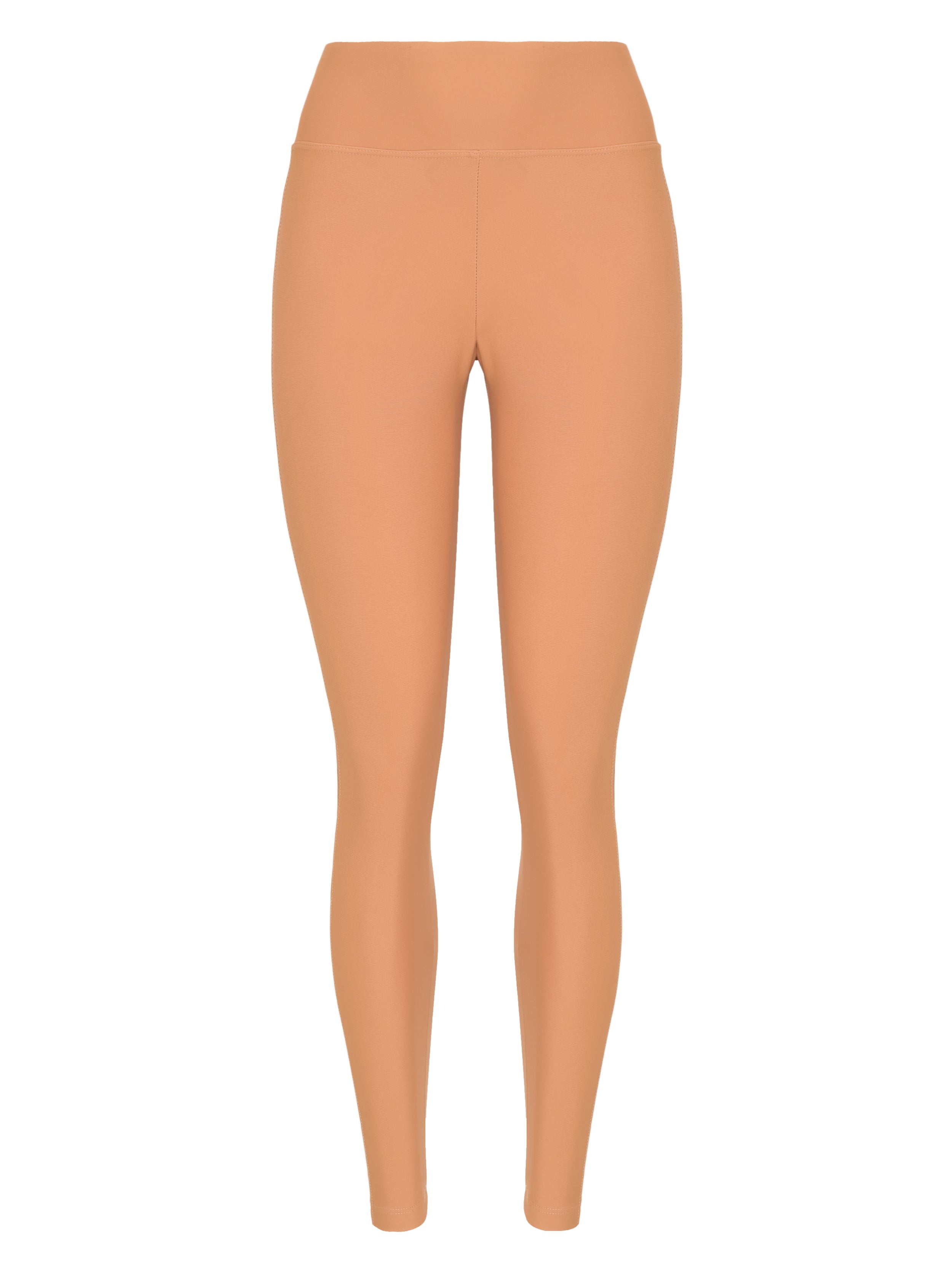 Athletica Nude with  Black Stripe Detailing High-Rise Legging