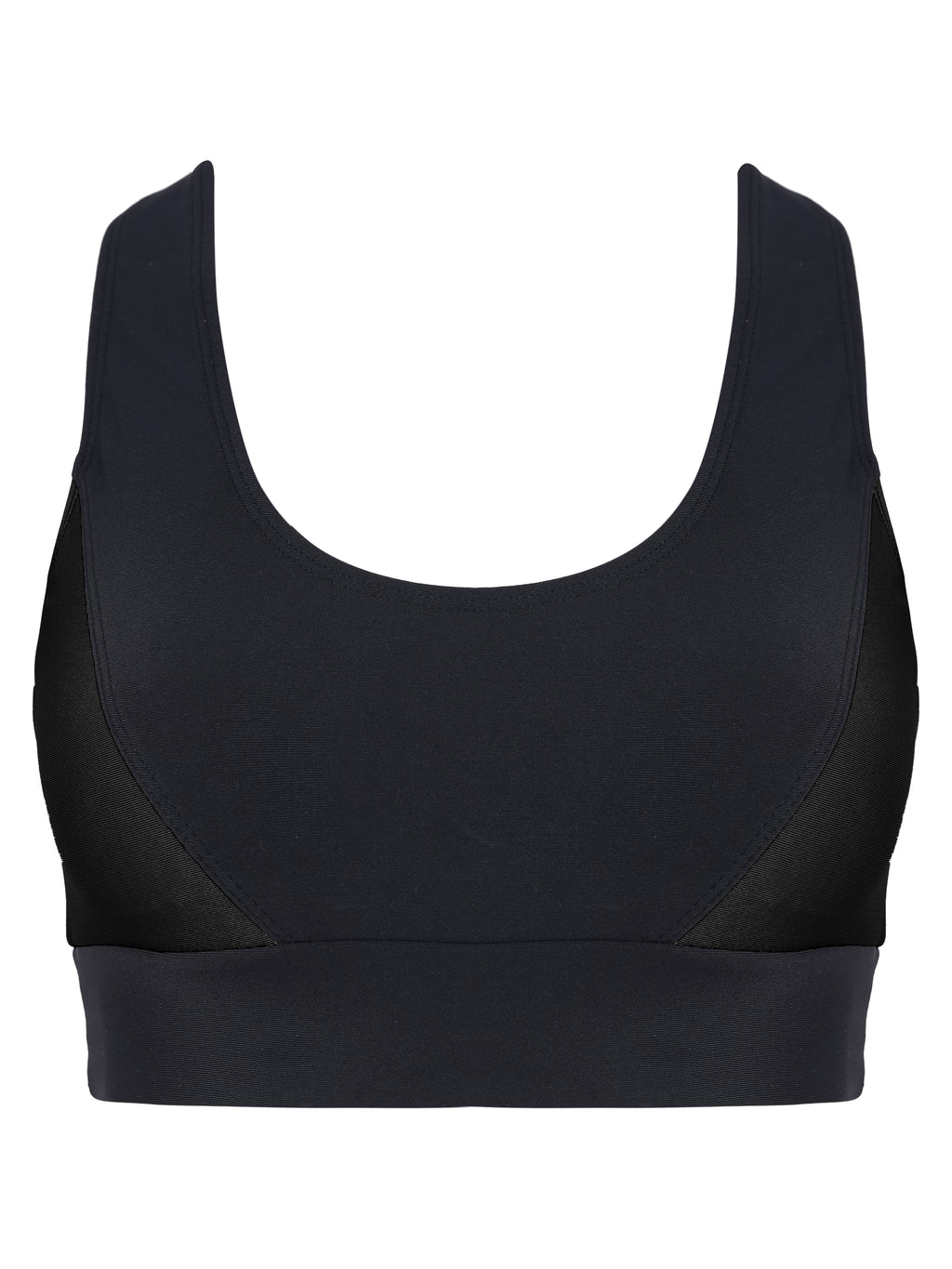 Flow Black High Support Sports Bra