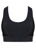 Flow Black High Support Sports Bra