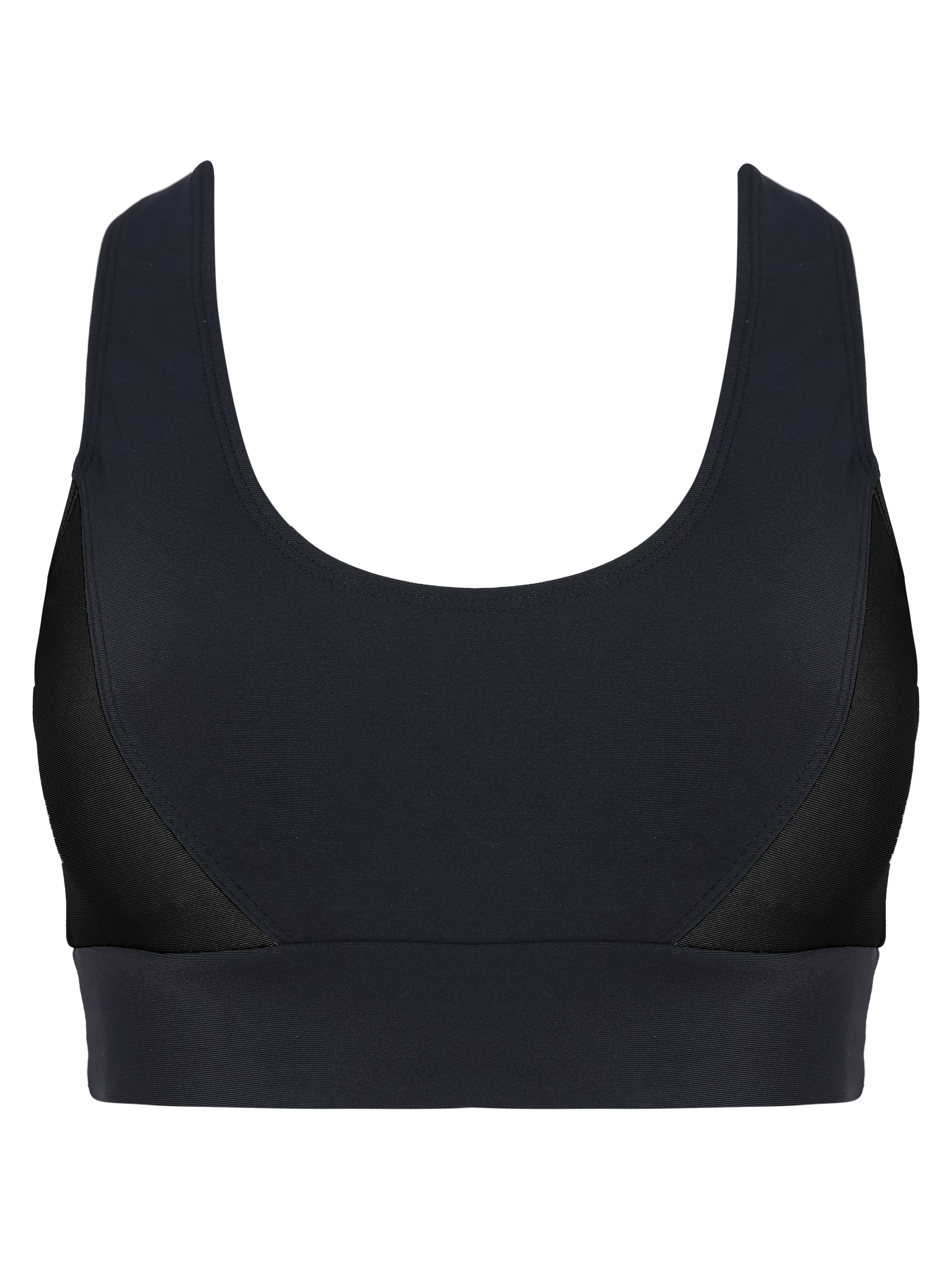 Flow Black High Support Sports Bra