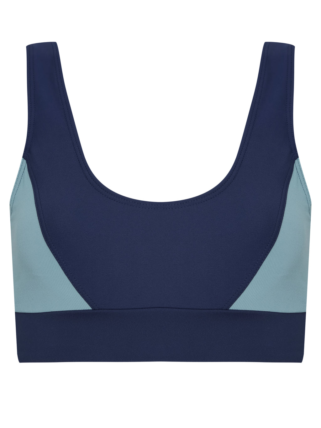 Flow Blue Navy High Support Sports Bra