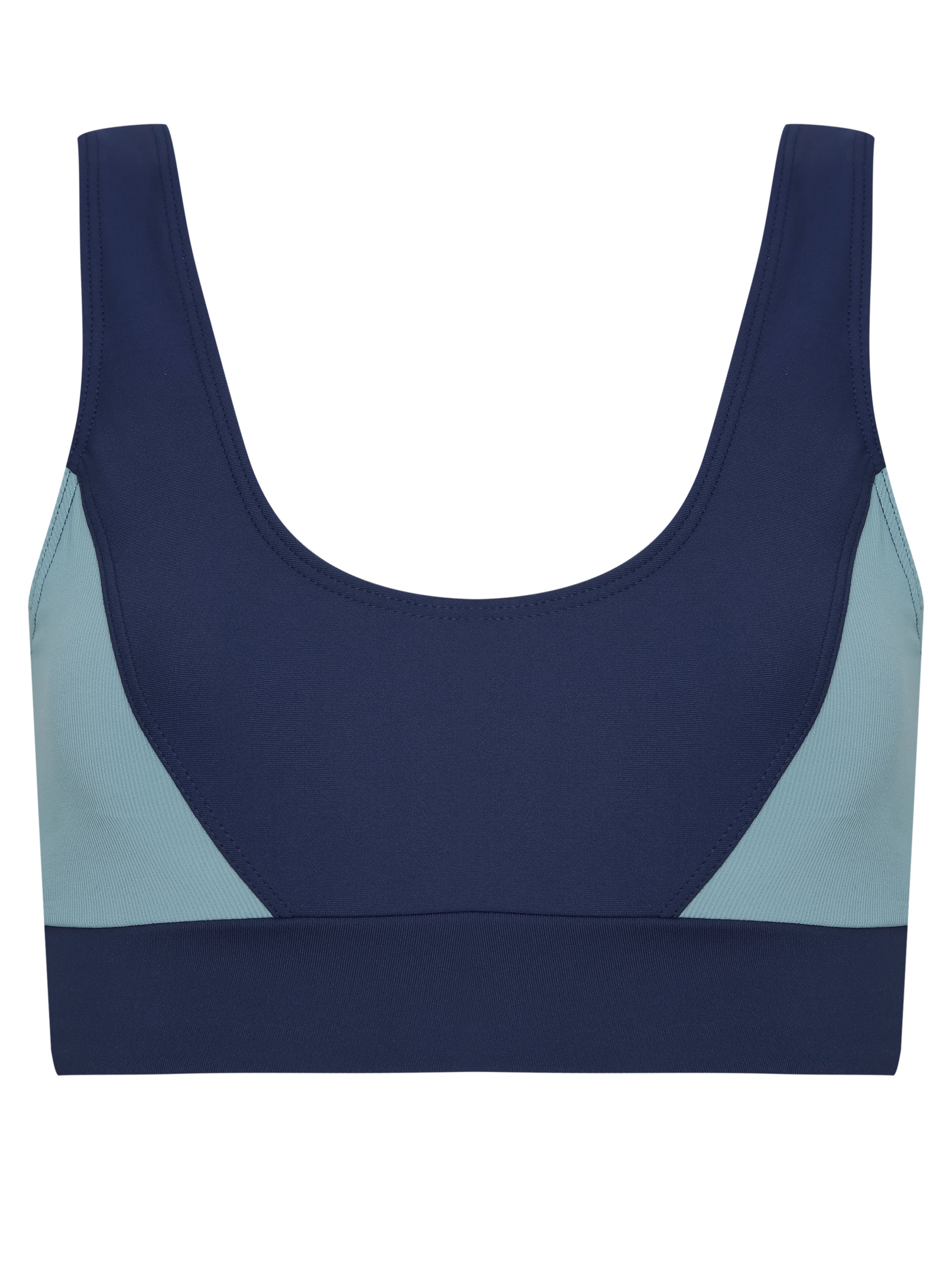 Flow Blue Navy High Support Sports Bra