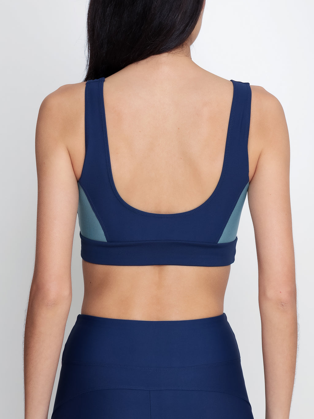 Flow Blue Navy High Support Sports Bra