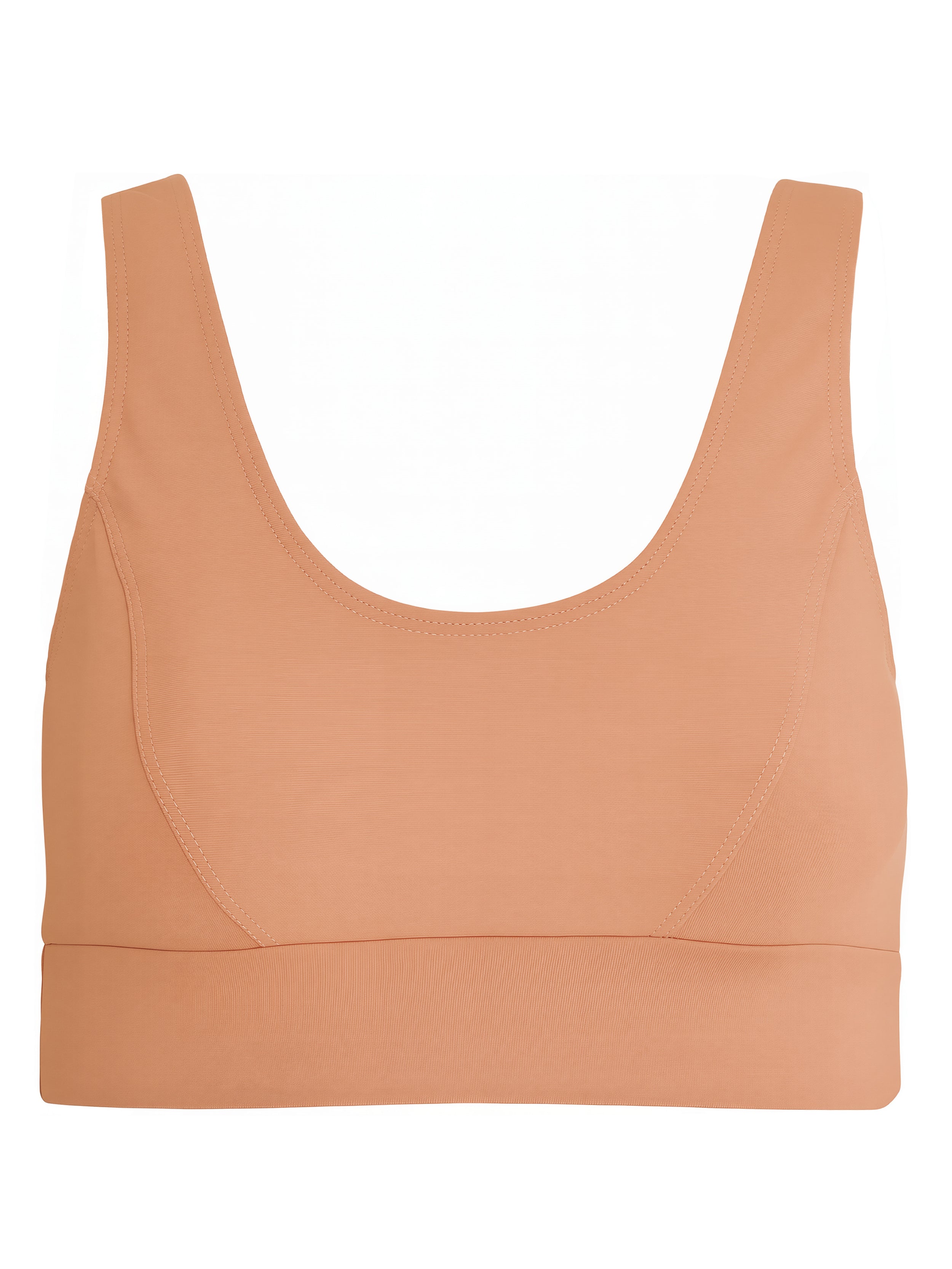 Flow Nude Plain High Support Sports Bra