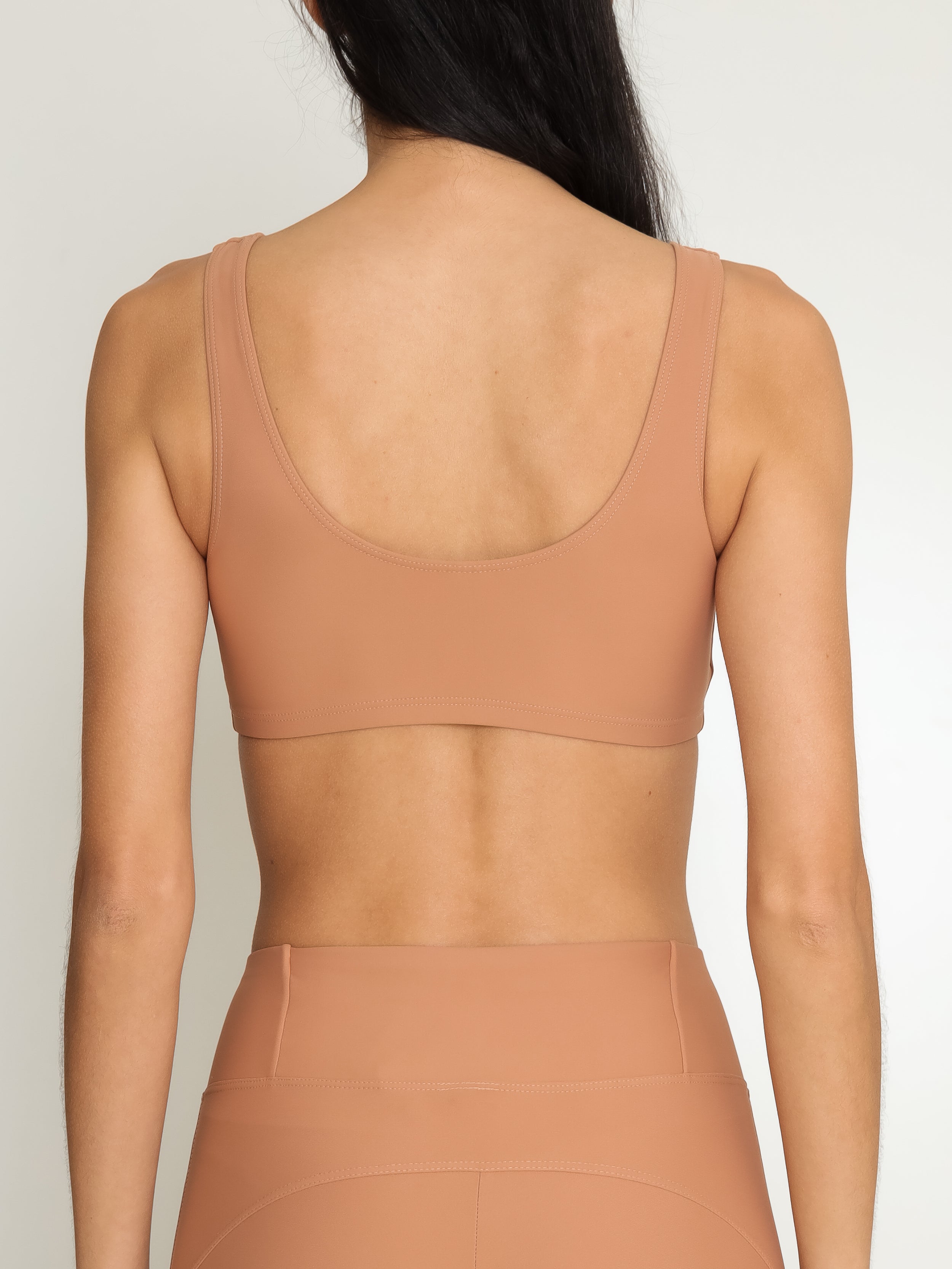 Bio Nude Plain High Support Sports Bra