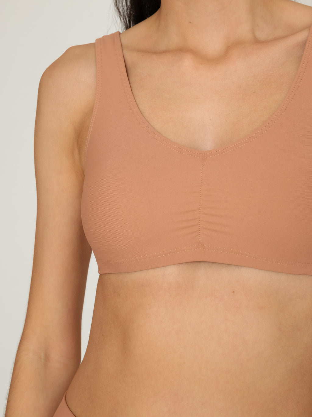 Bio Nude Plain High Support Sports Bra