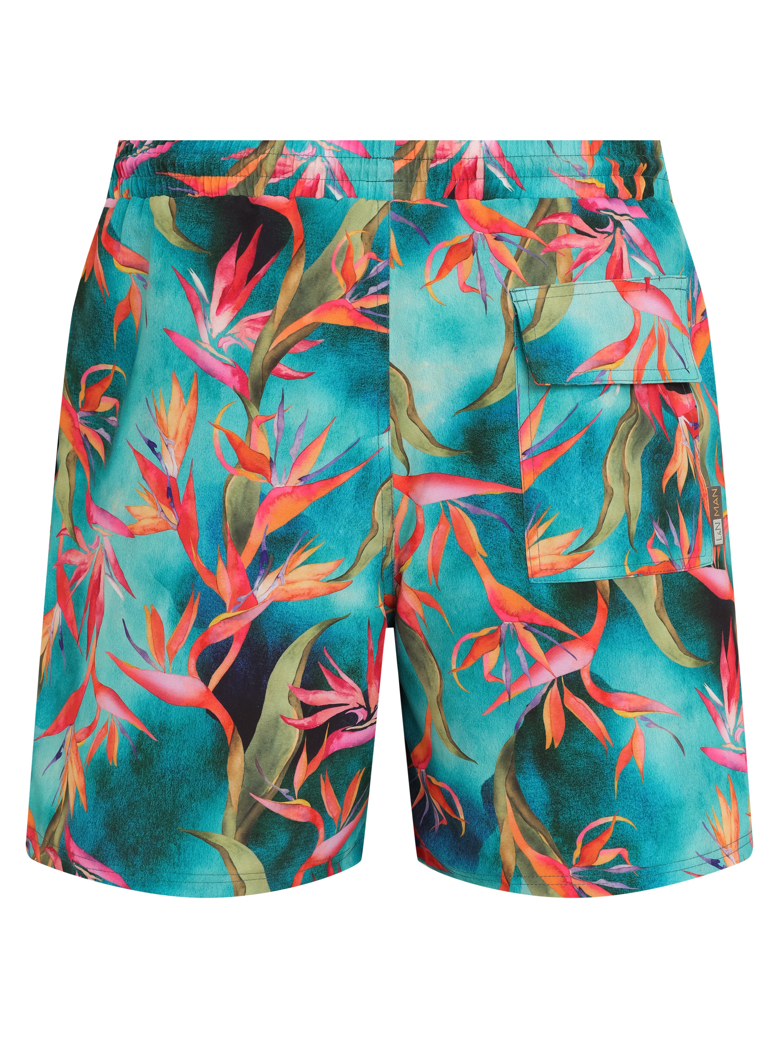 Gil Floral-Print Swim Shorts