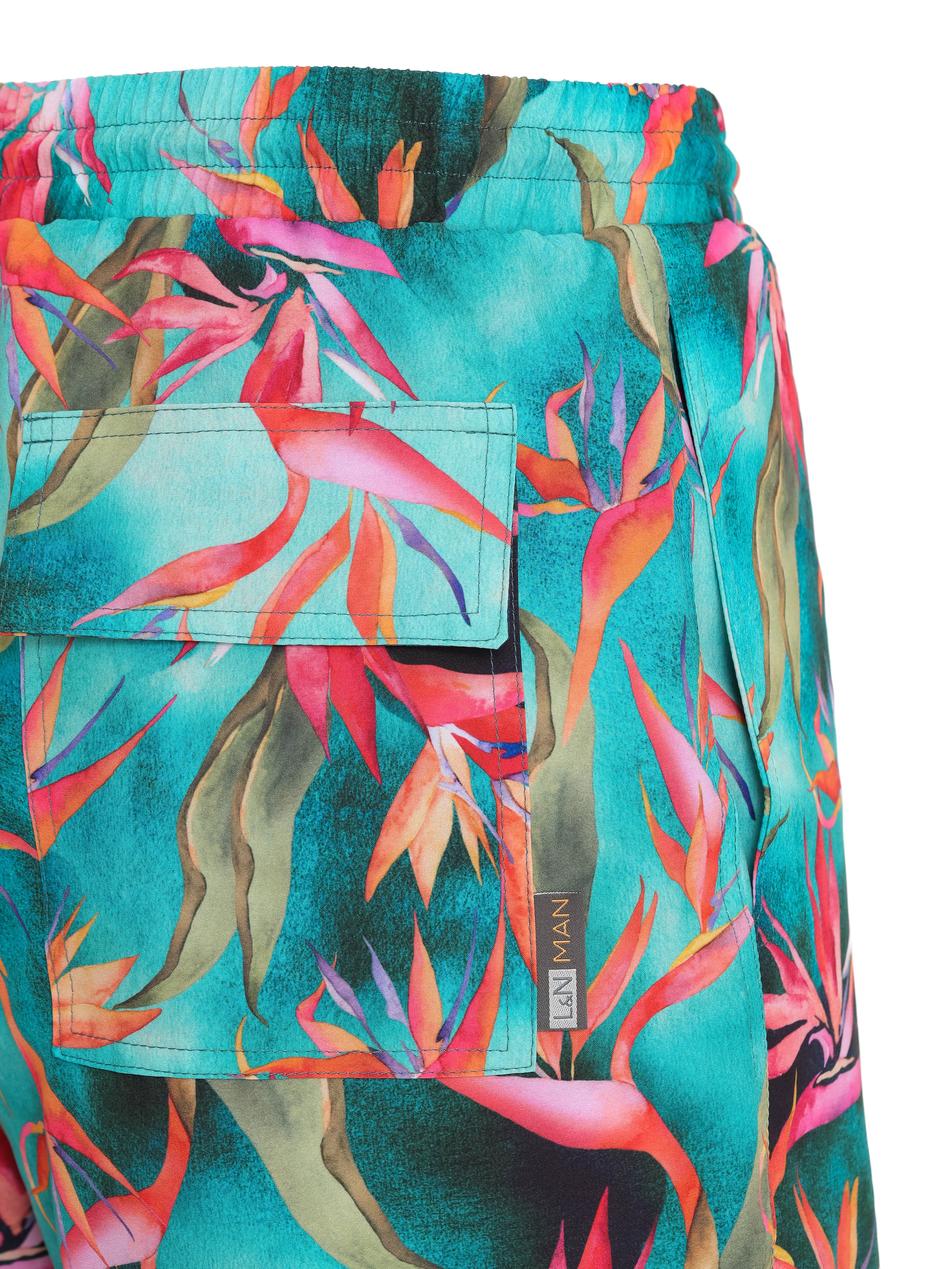 Gil Floral-Print Swim Shorts
