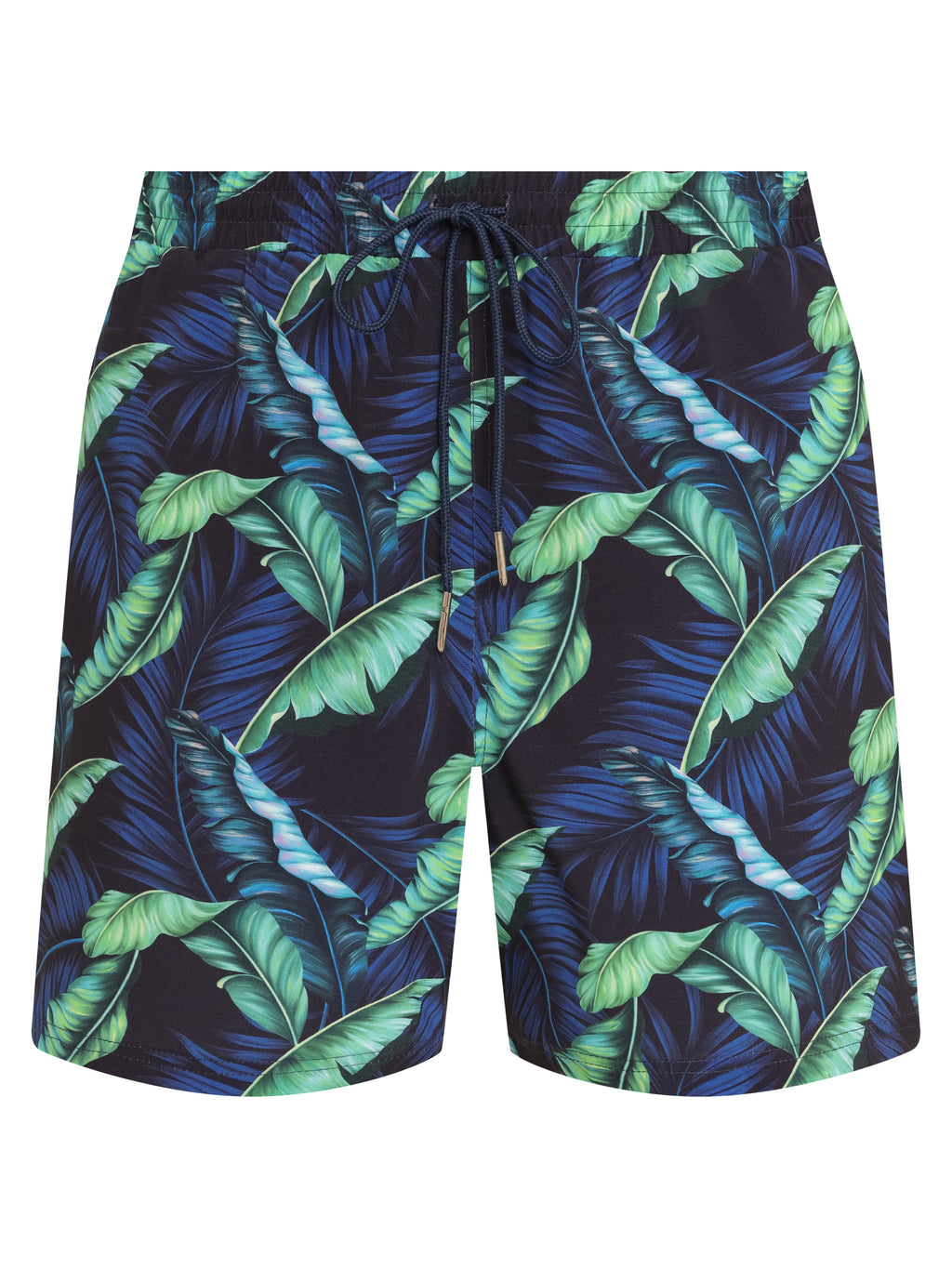 Gil Foliage-Print Swim Shorts