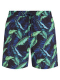Gil Foliage-Print Swim Shorts