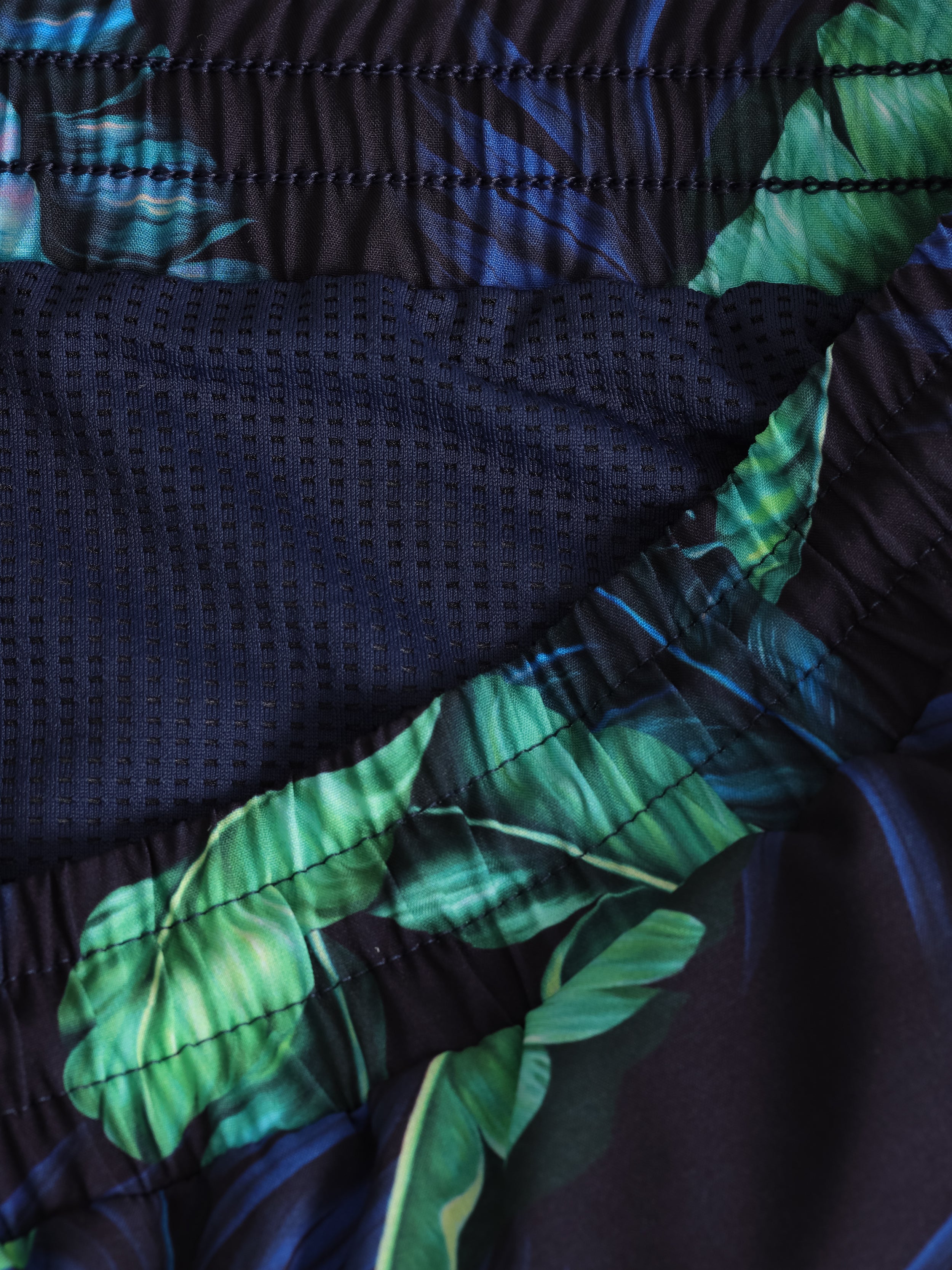 Gil Foliage-Print Swim Shorts