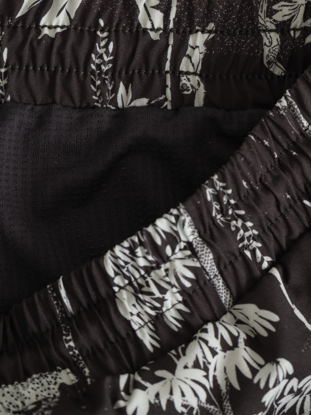 Gil Foliage-Print Swim Shorts