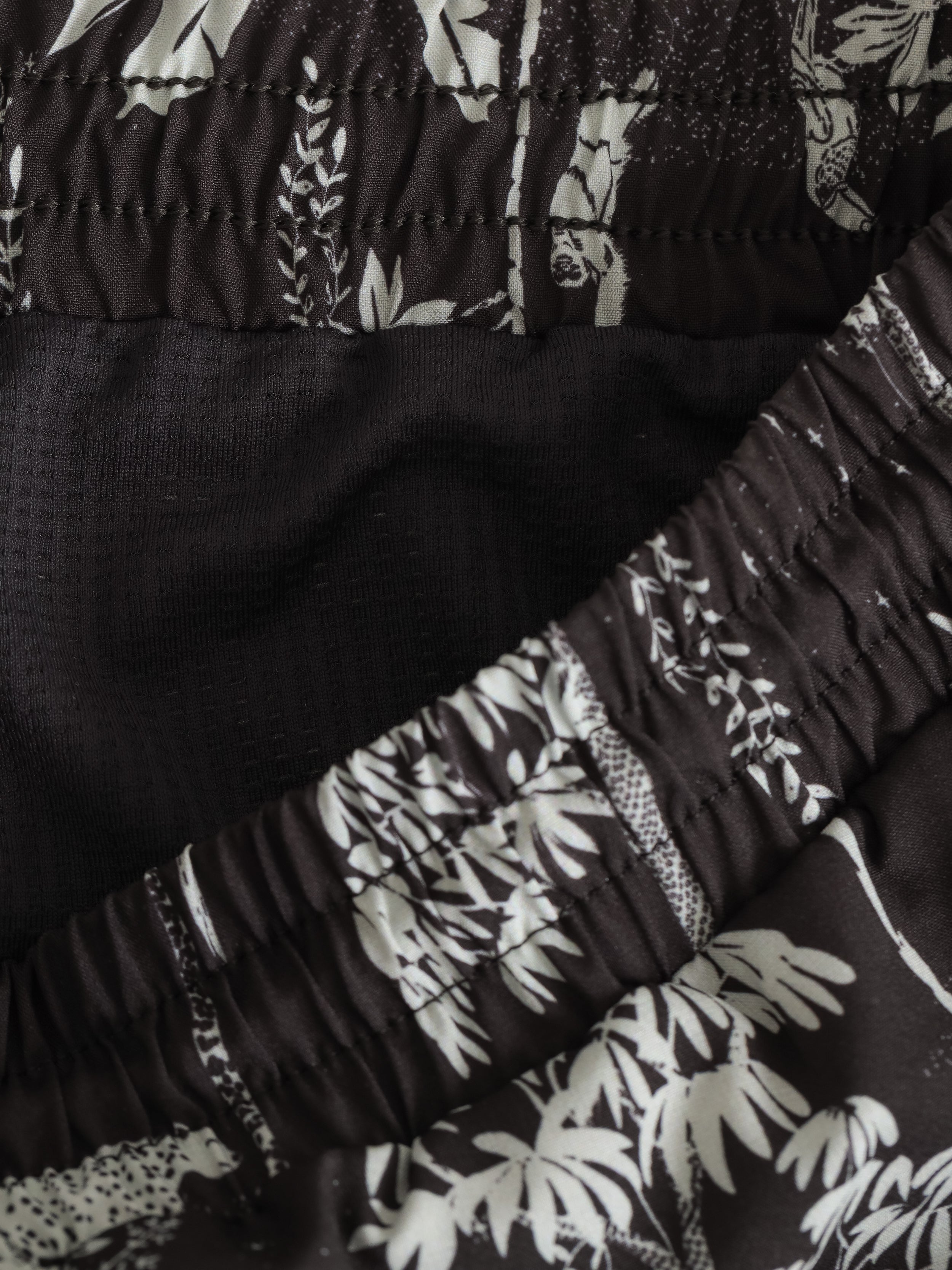 Gil Foliage-Print Swim Shorts
