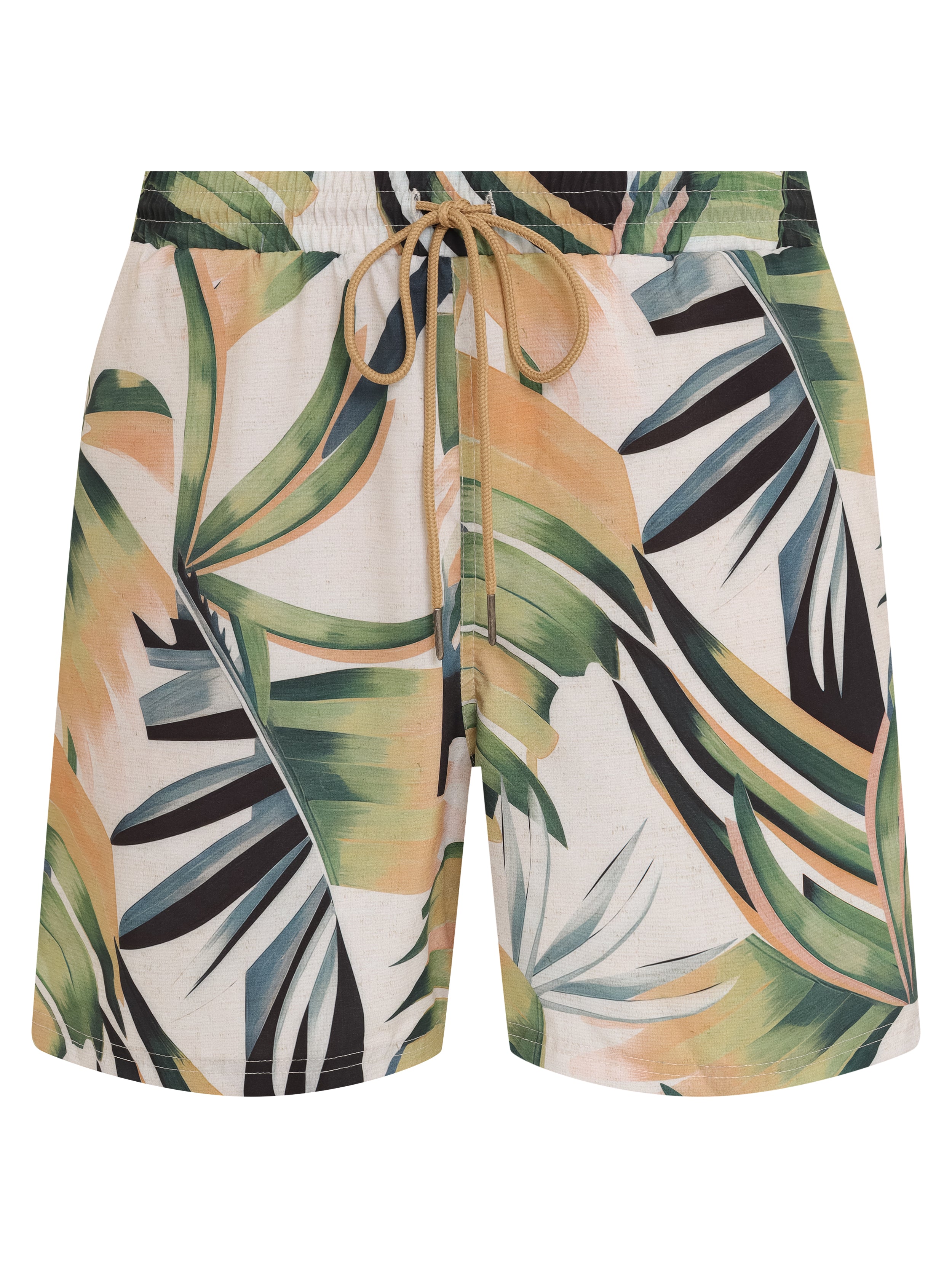 Gil Foliage-Print Swim Shorts