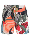 Gil Abstract-Print Swim Shorts