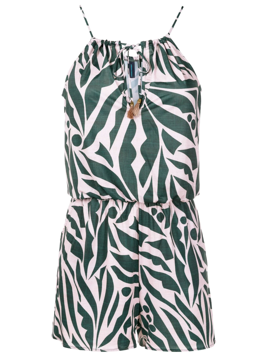 Laya Abstracte-Print Playsuit Maori