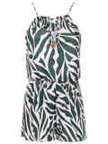Laya Abstracte-Print Playsuit Maori