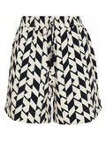 Cannes Geometric-Print Shorts