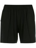 Mimus Black Plain Shorts