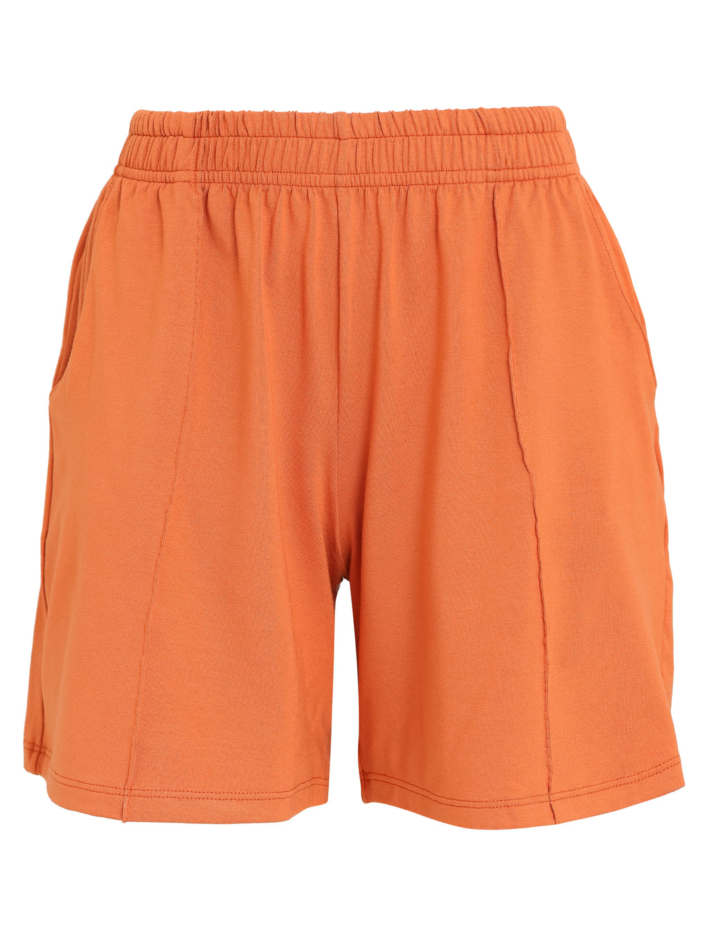 Mimus Red Plain Shorts