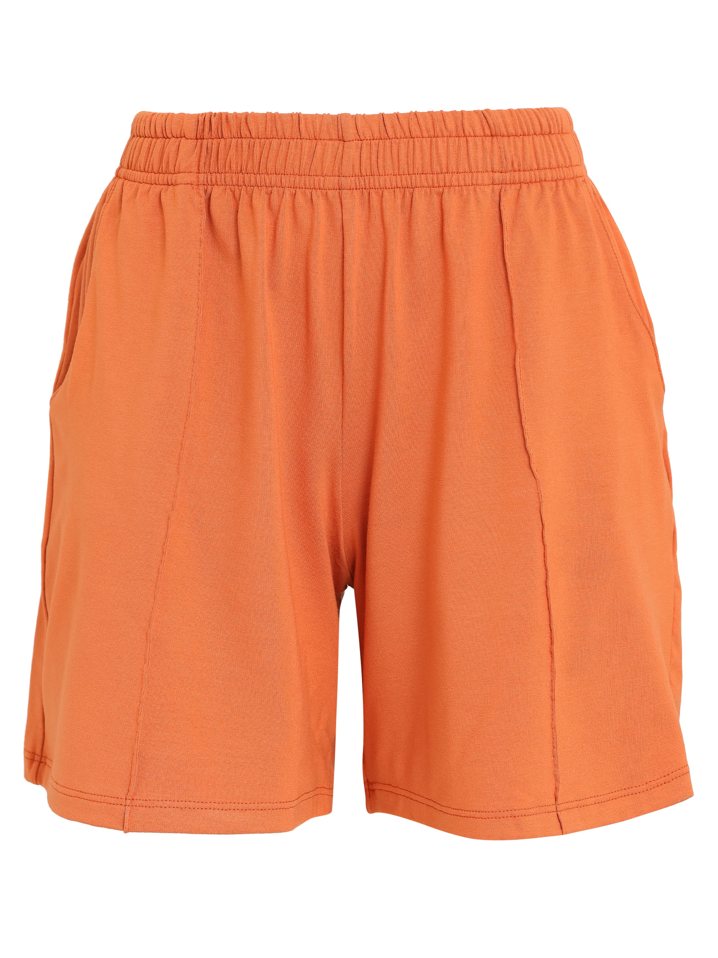 Mimus Red Plain Shorts