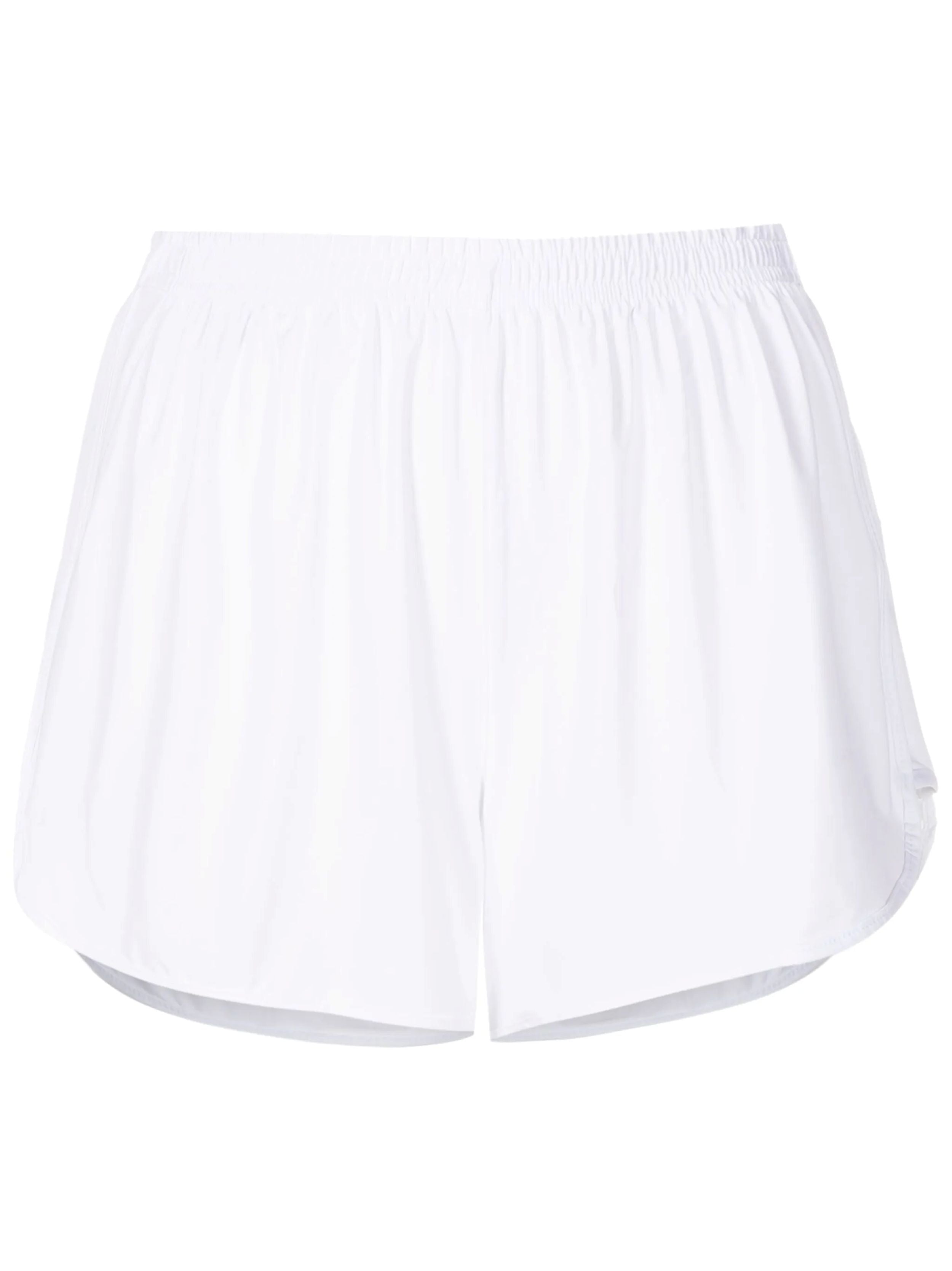 Lee White Plain Shorts