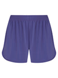 Lee Purple Plain Shorts