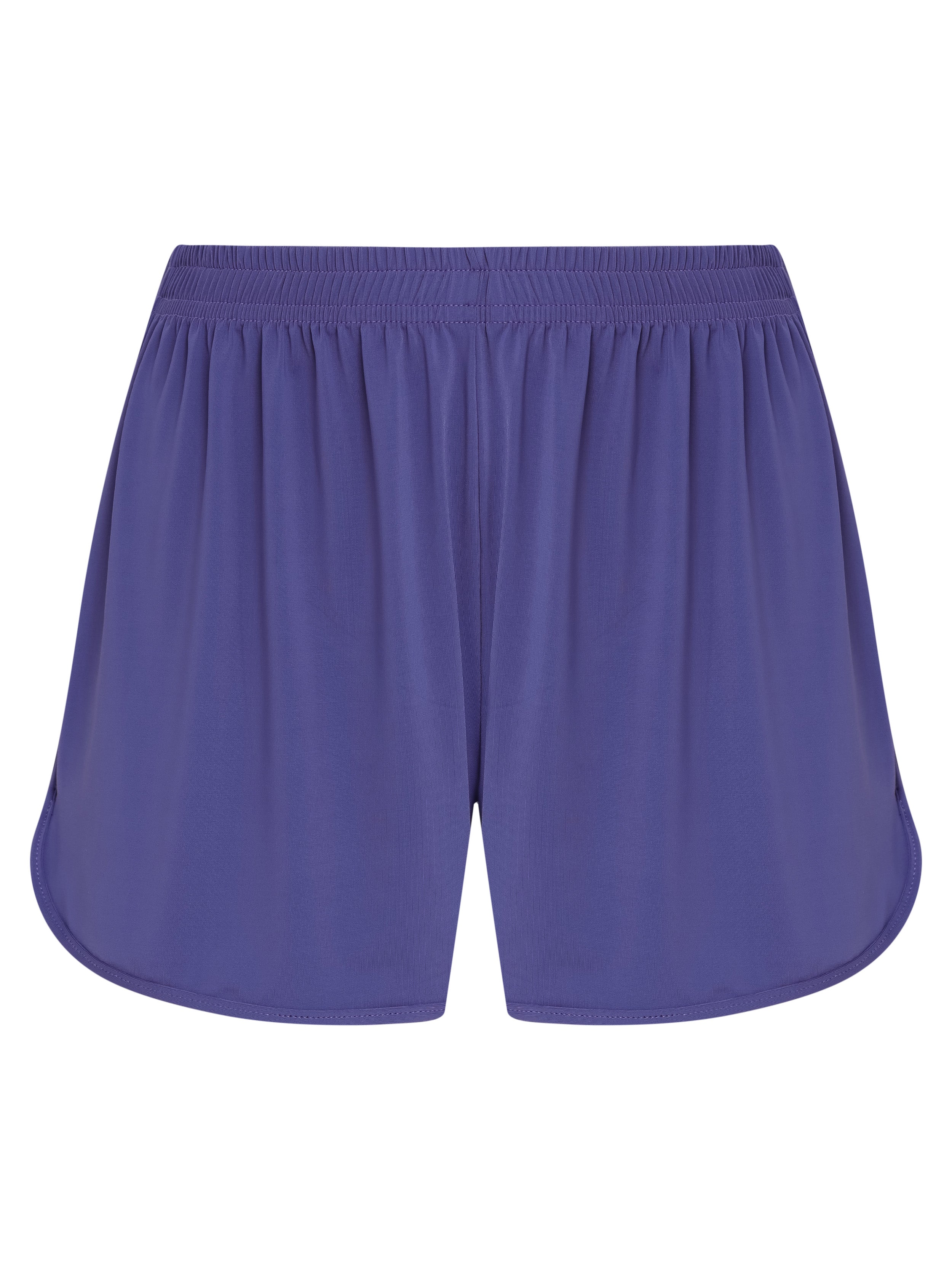 Lee Purple Plain Shorts