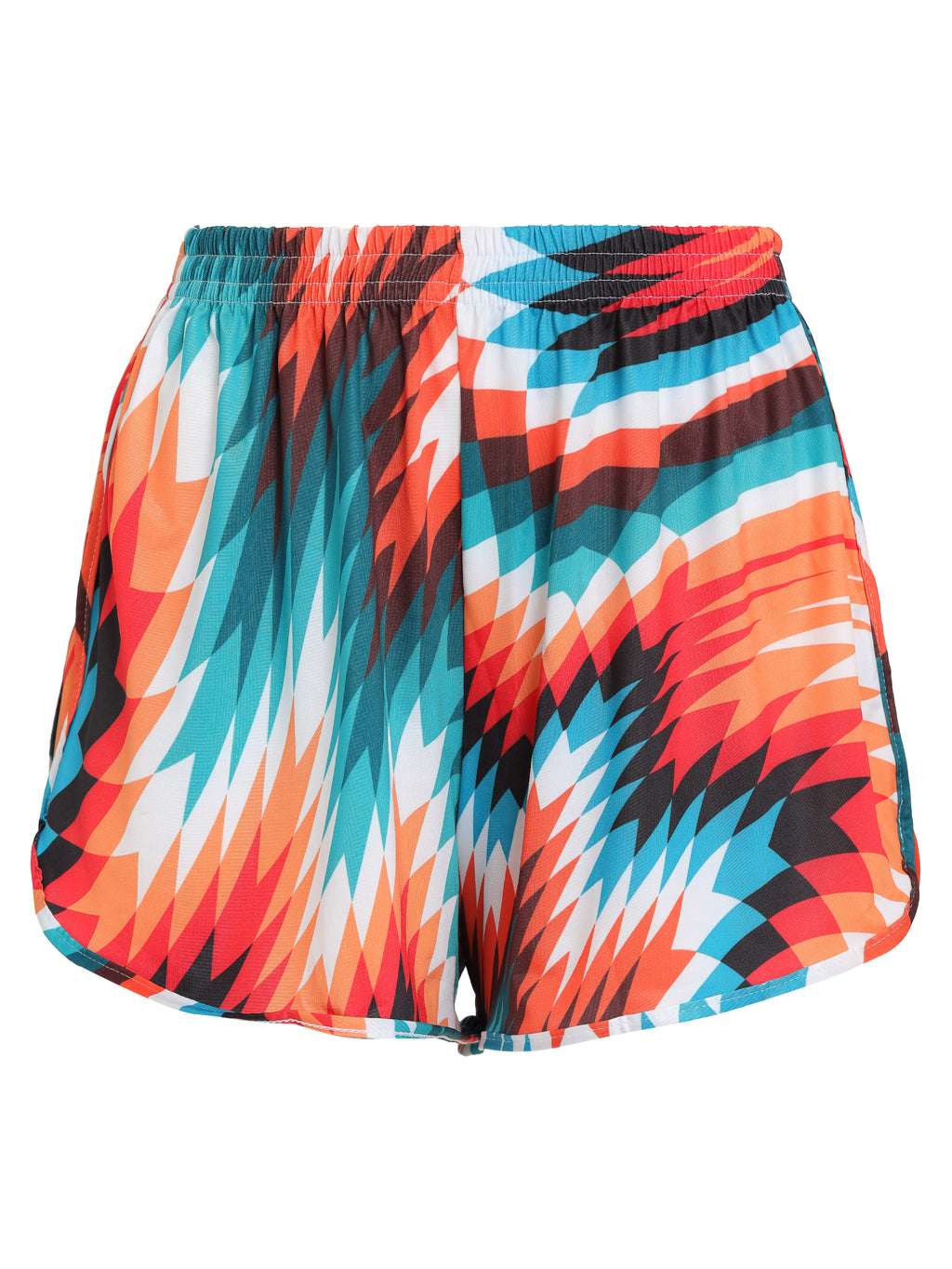Lee Graphic-Print Striped Shorts Tropicalia