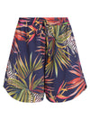 Cannes Foliage-Print Shorts Jakarta