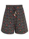 Cannes Geometric-Print Shorts Cocar