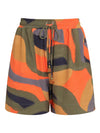 Cannes Abstracte-Print  Shorts Guaraci