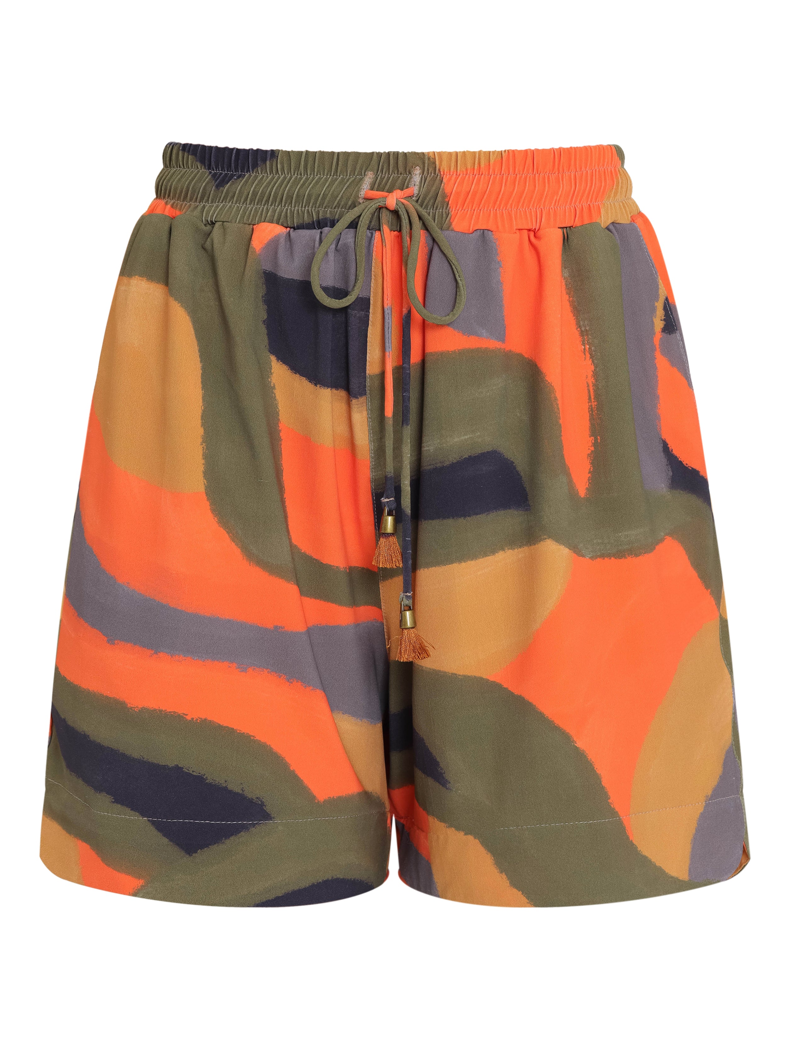 Cannes Abstracte-Print Shorts