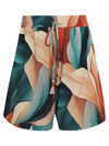 Cannes Foliage-Print Shorts Amazonas