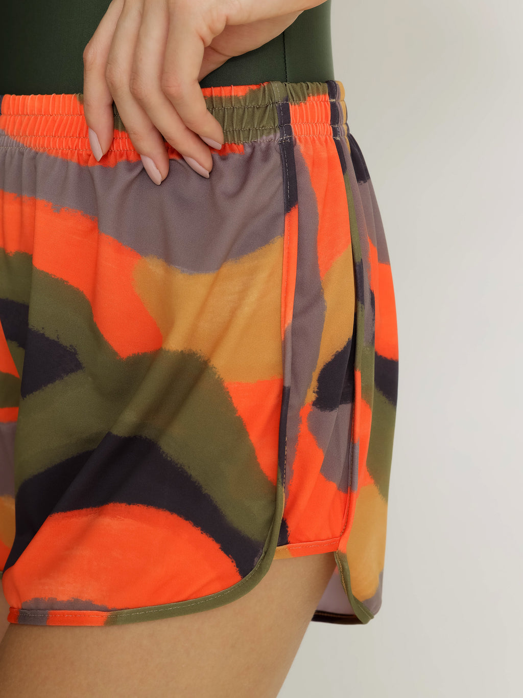 Lee Abstracte-Print Shorts