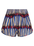 Lee Graphic-Print Striped Shorts