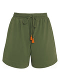 Cannes Green Plain Shorts