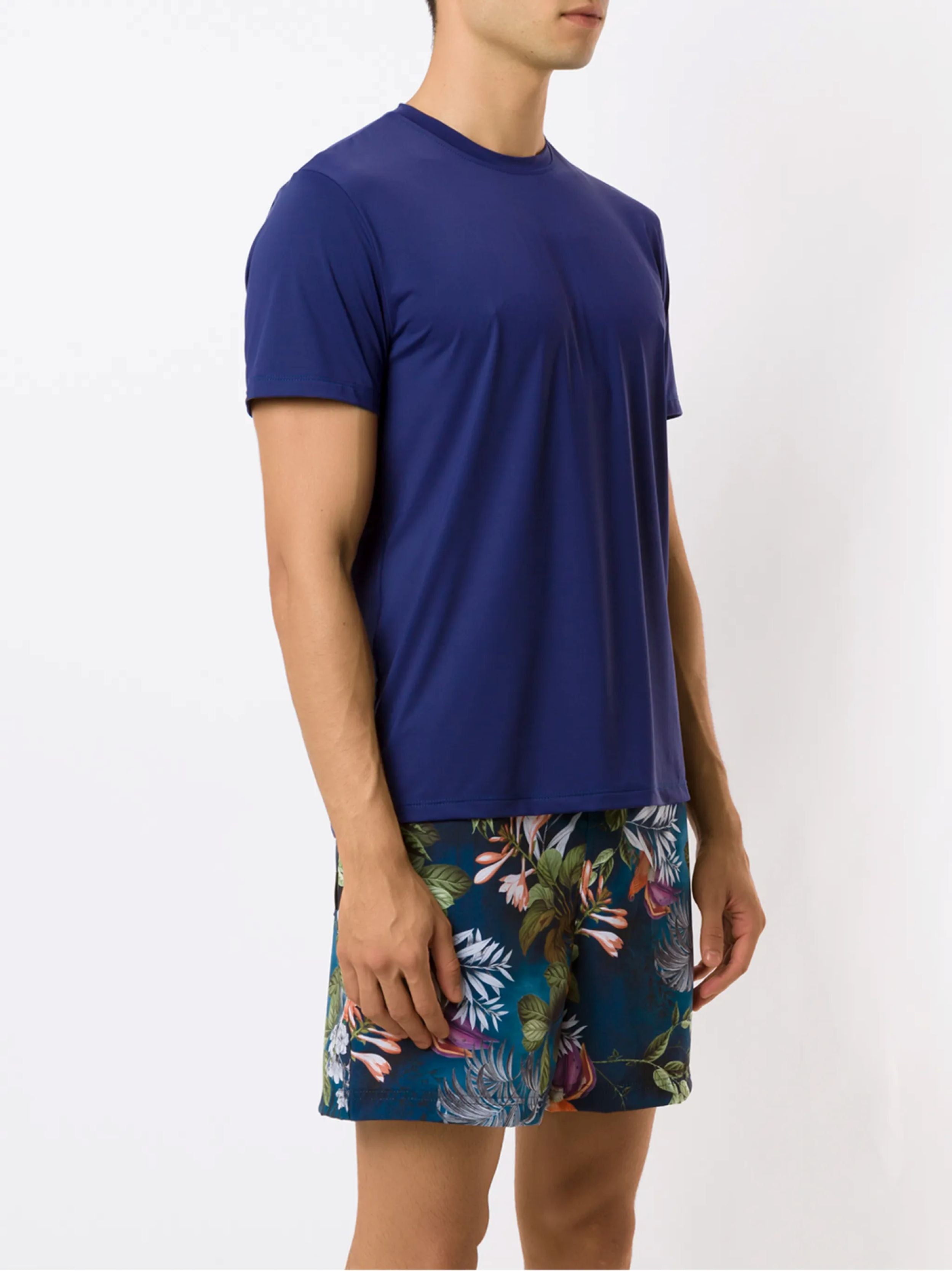 Oiti Blue Crew Neck UV 50+ T-shirt