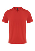Luka Burnt Orange V-Neck UV 50 Men's T-shirt